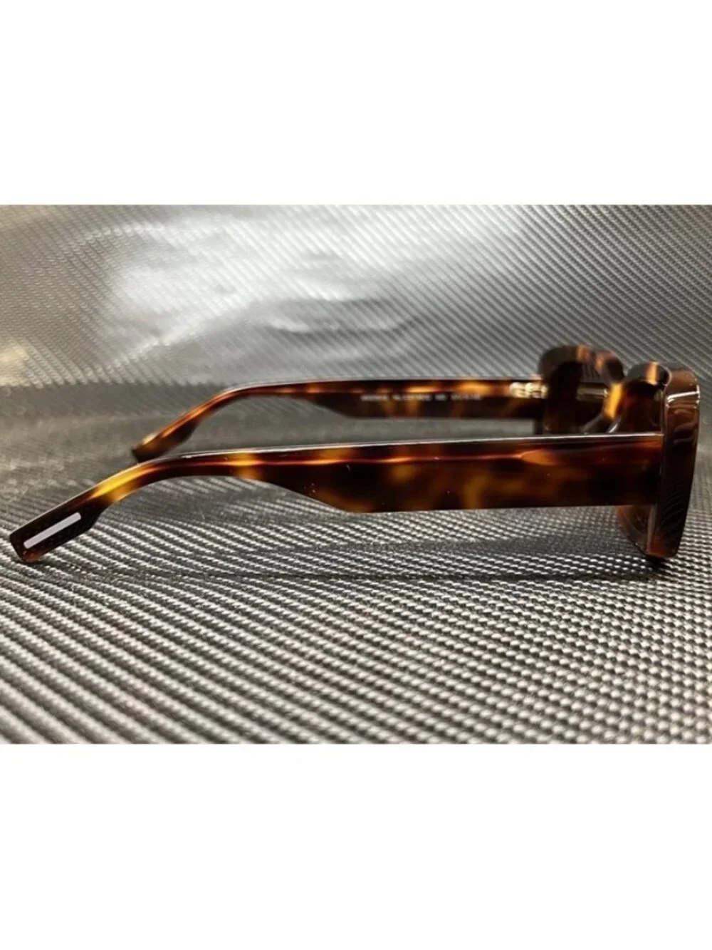 New McQ Men  Havana Sunglasses  57- 15- 140